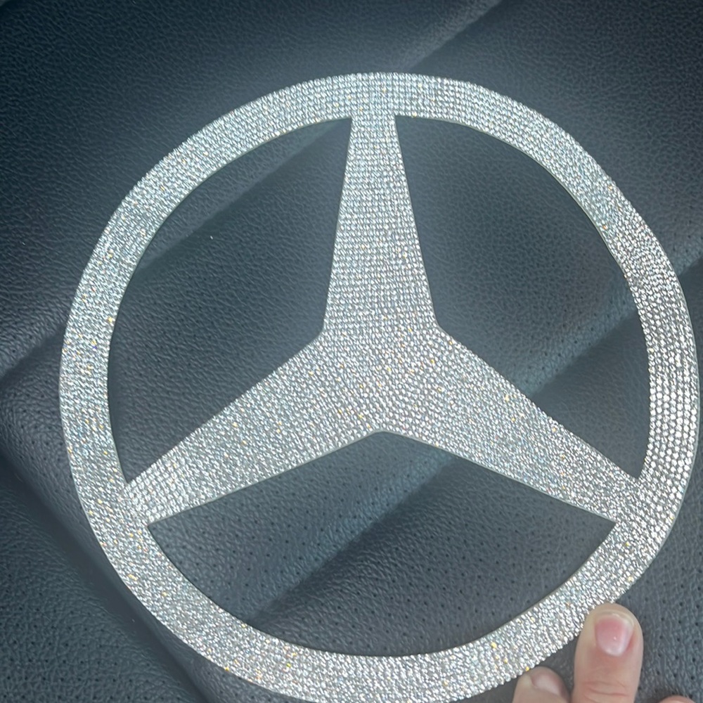 Mercedes emblem for front of car. Never used